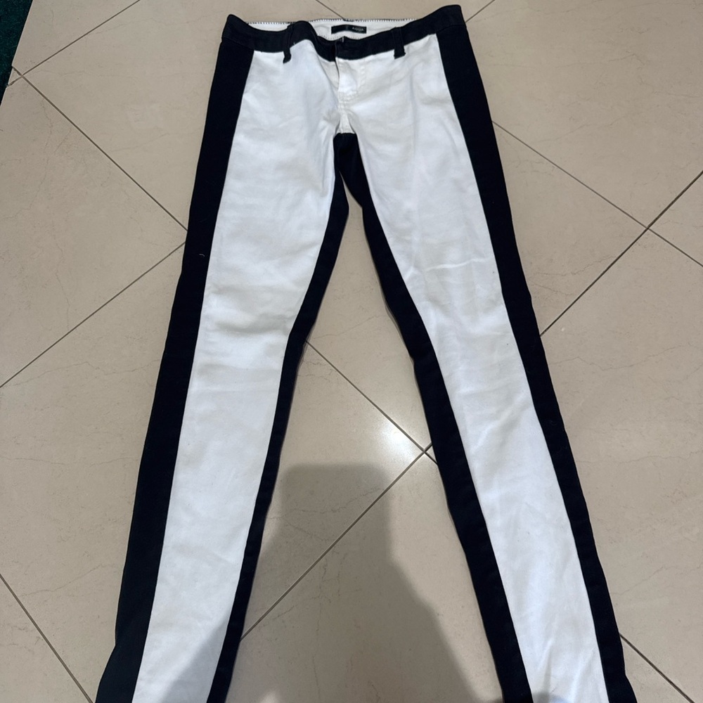 Aqua Black Waistband Casual Pants